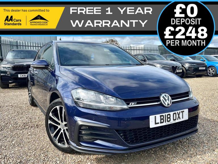 VOLKSWAGEN GOLF 1.5 TSI EVO R-Line Hatchback 5dr Petrol Manual Euro 6 2018