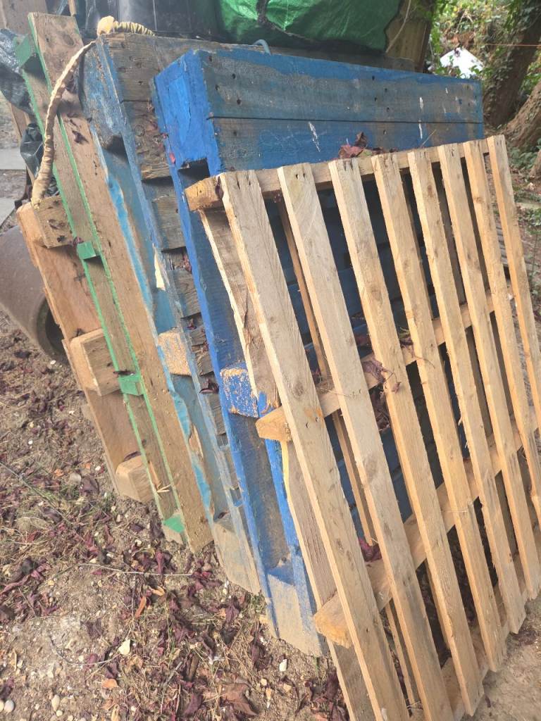 Wooden Pallets for Collection – Used Condition