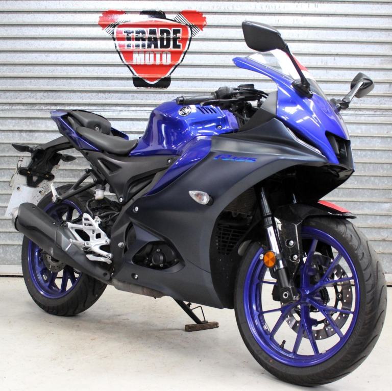 2023 73 YAMAHA YZF-R125 ABS NEW SHAPE TRADE SALE BLUE LEARNER LEGAL 7K TFT MOT