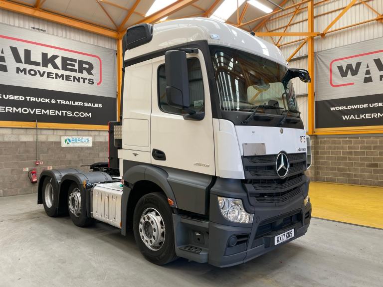 MERCEDES ACTROS 2543 STREAMSPACE PET REGS / DRIVER TRAINING, LOW MILEAGE TRACTOR