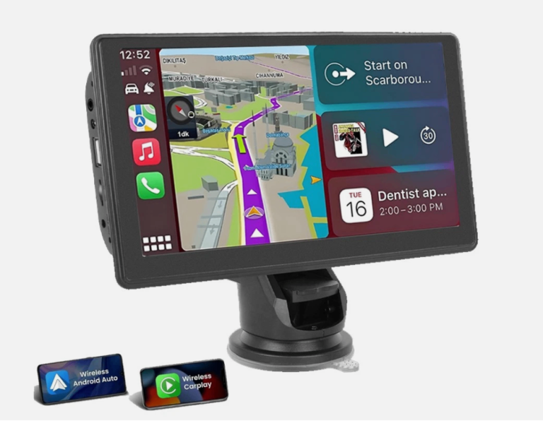 7 inch Portable Touch Screen. Bluetooth. Apple CarPlay & Android Auto. Radio BT FM. BRAND NEW IN BOX
