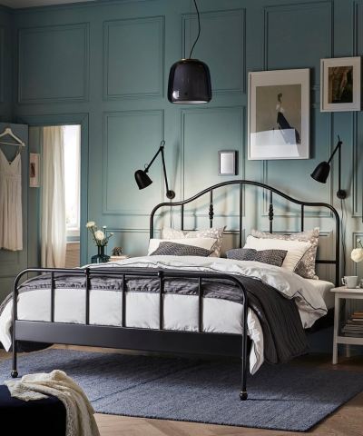 Moving Out Sale! Like new IKEA Double Bed frame + EMMA mattress 