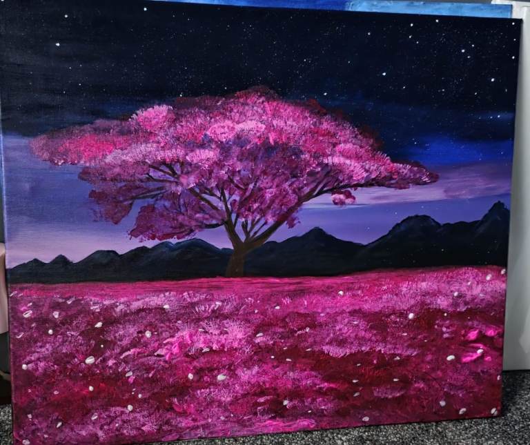 Acrilic hand made paintings