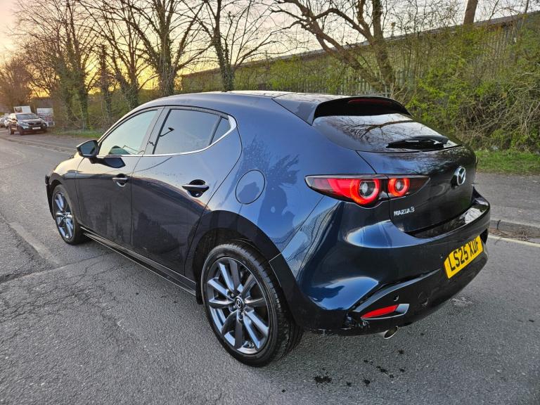 2025 MAZDA 3 2.5 e-Skyactiv G MHEV 140 Exclusive-Line 5dr Damaged Salvage CAT N