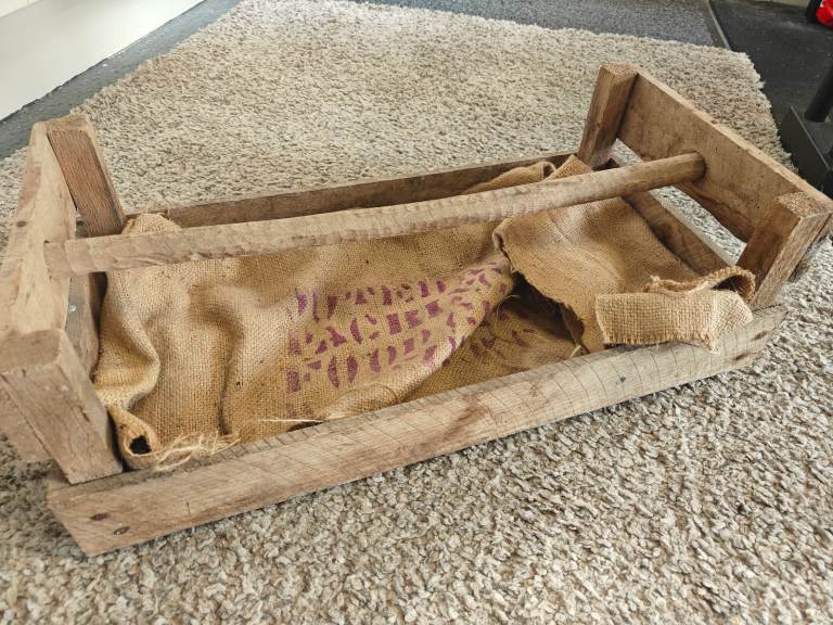 Old potato farm crate 