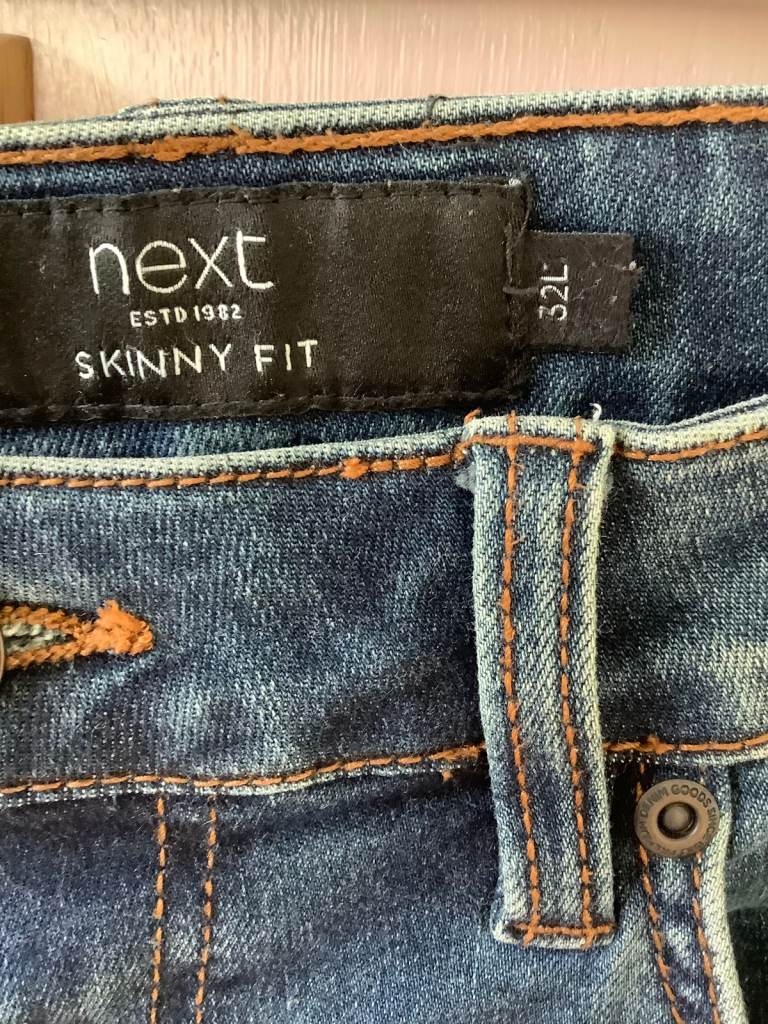 NEXT Mens Motion flex Skinny fit Jeans 32R