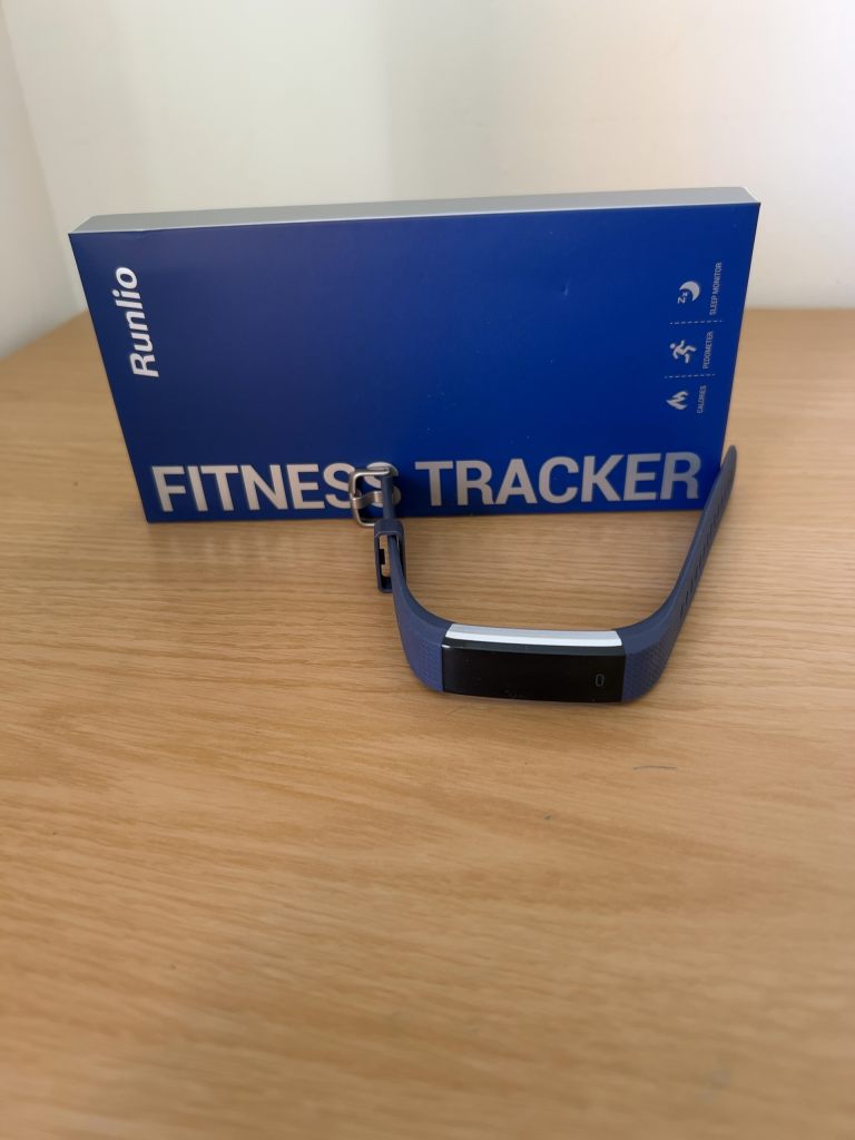 Runlio Navy,Blue Fitness Tracker,Pedometer,Step counter,Sleep Monitor