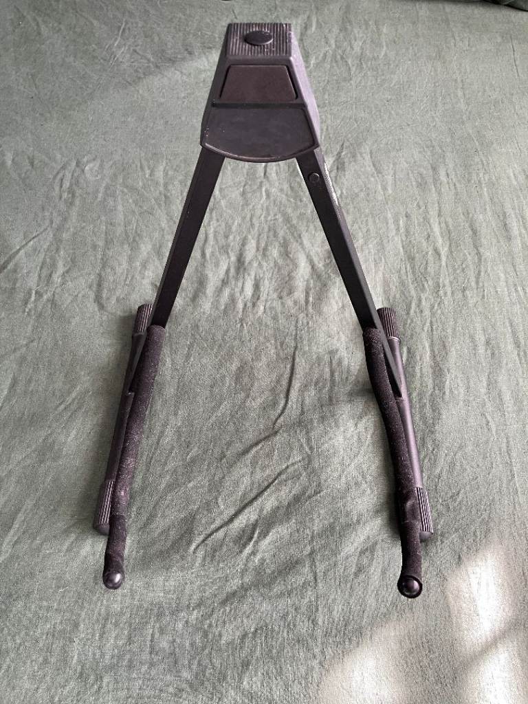 image for Stagg Folding A-Frame Stand for Guitar – Mint Condition 