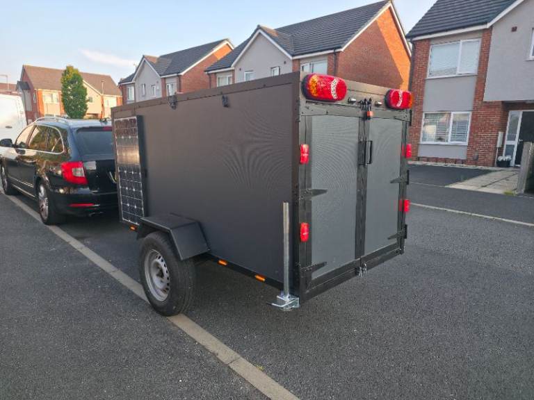 8ft overland offgrid camping trailer heavy duty