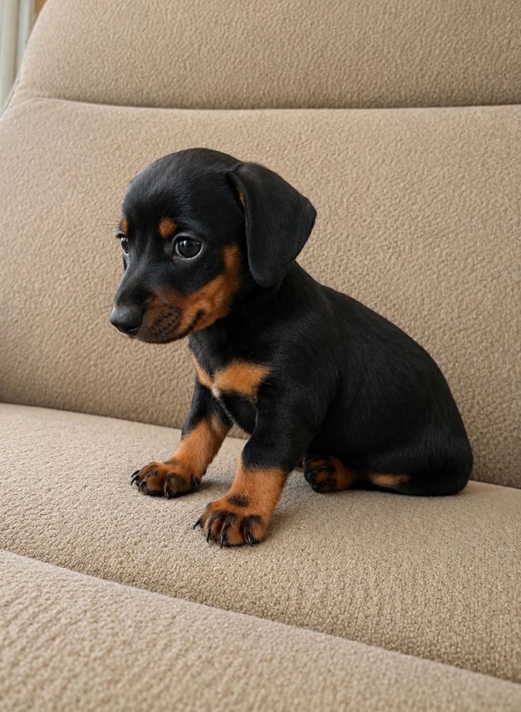 Miniature dachshund boys