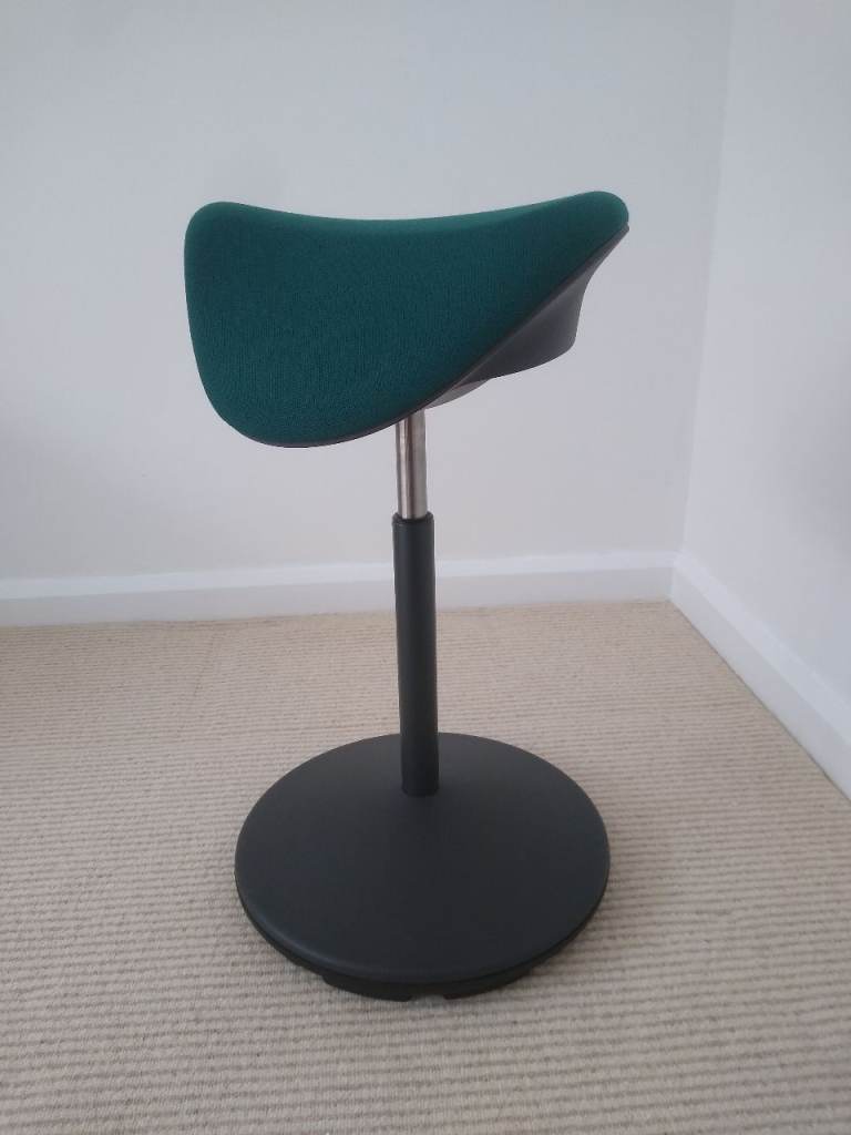 Varier Motion saddle stool in green £120 ono