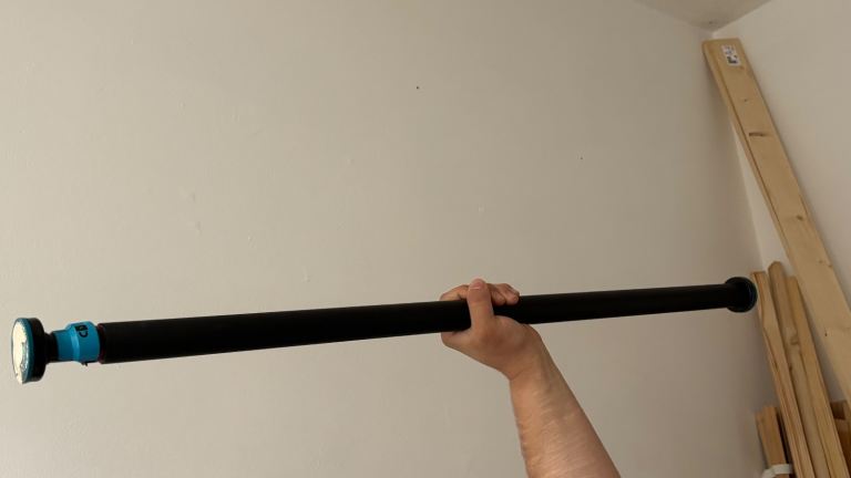 Door Frame Pull Up Bar - Black, Good Condition