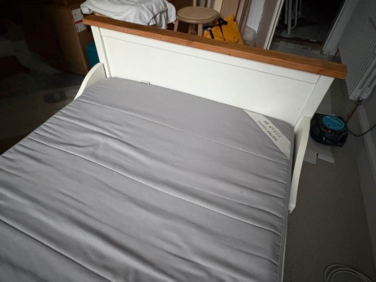 Single Bed & Mattress: Ikea Visdalen