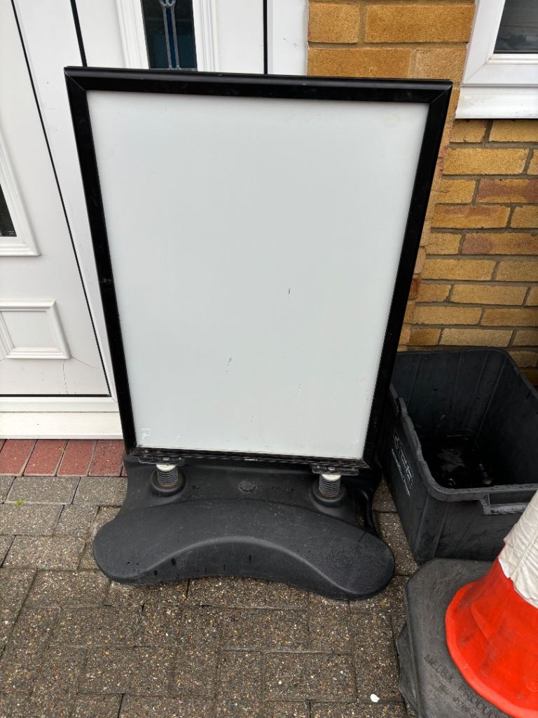 A1 waterbase pavement signboard 