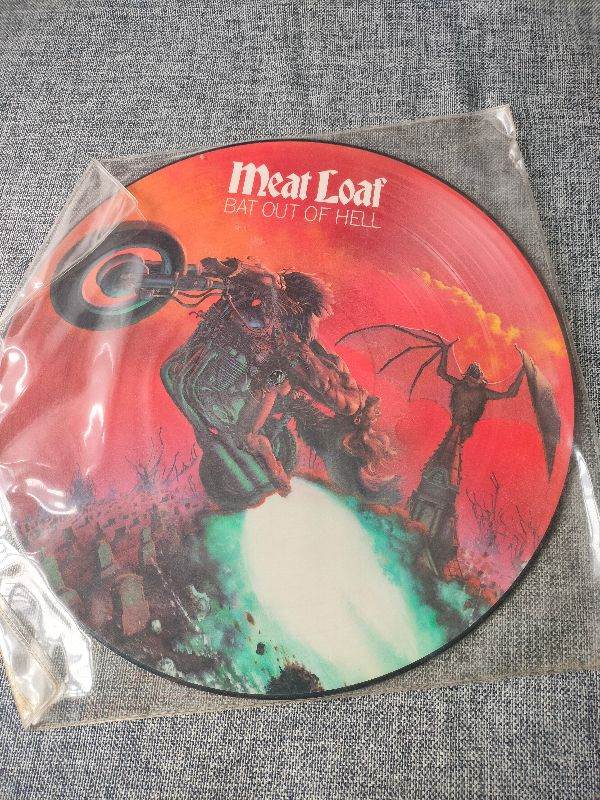Meatloaf LP Bat out of Hell Picture Disc