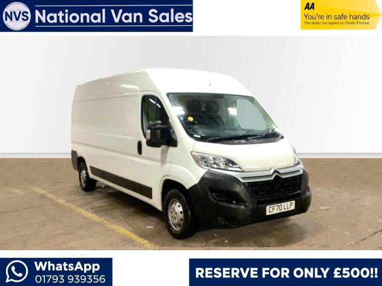 2021 Citroen Relay 2.2 BlueHDi 35 Enterprise L3 High Roof Euro 6 (s/s) 5dr PANEL VAN Diesel Manual