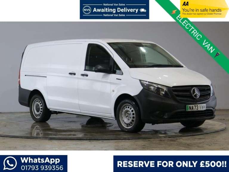 2023 Mercedes-Benz Vito 116 e 66kWh Progressive Auto FWD L2 6dr (LWB) PANEL VAN Electric Automatic