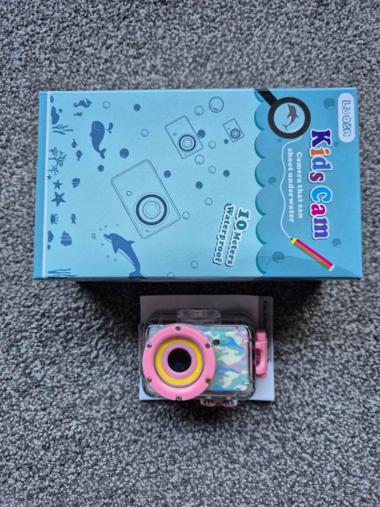 Kids waterproof action camera