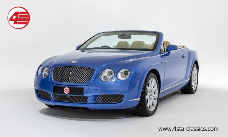 2007 Bentley Continental GTC 6.0 W12 Auto CONVERTIBLE Petrol Automatic