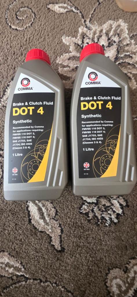 Comma dot4 synthetic Break & clutch fuild  2l