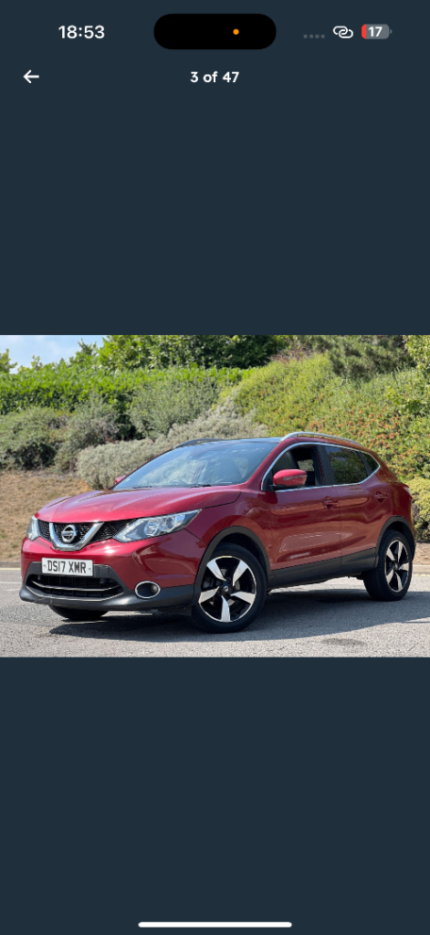 Nissan, QASHQAI, Hatchback, 2017, Manual, 1197 (cc), 5 doors