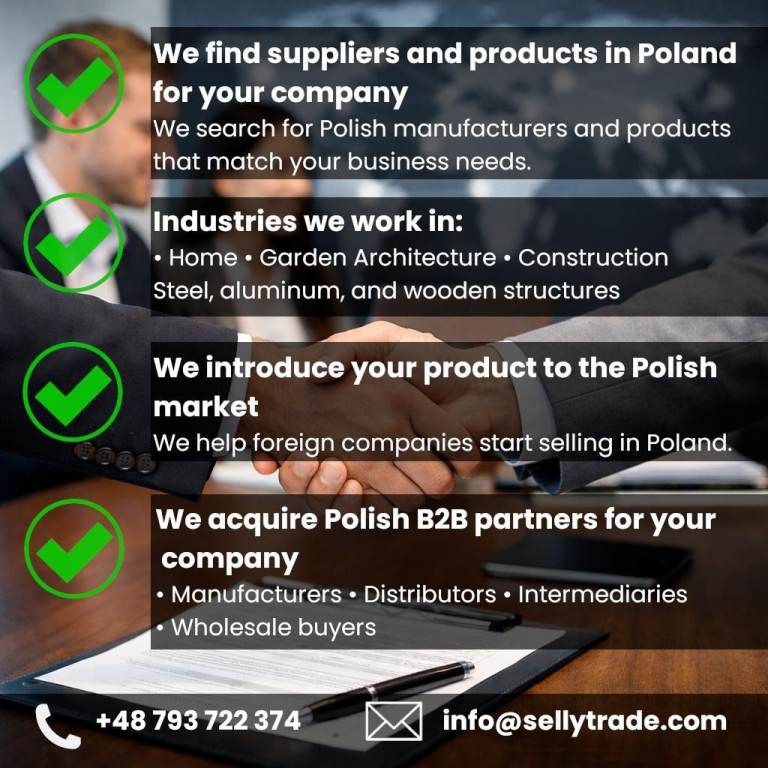 Sell in Poland or Find Polish Suppliers – B2B Trade Services