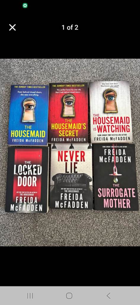 WANTED: Freida McFadden books