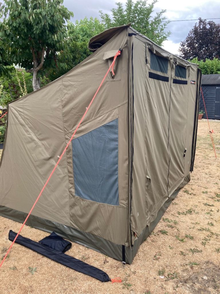 Oztent RV-3 Tent - Brown/green, GOOD Condition