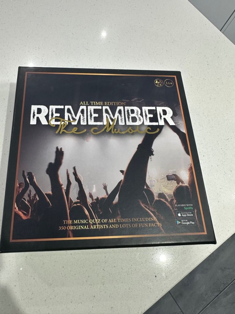 Remember The Music board game brand new in box