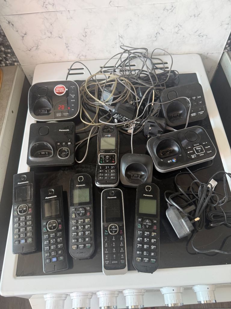 Bundle of house telephones
