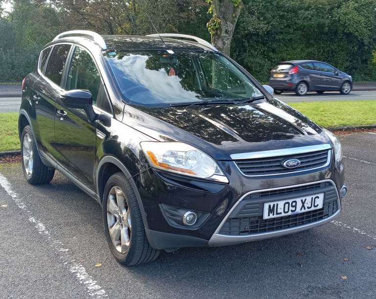 2009 FORD KUGA ZETEC TDCI BLACK MOT 28 08 27 