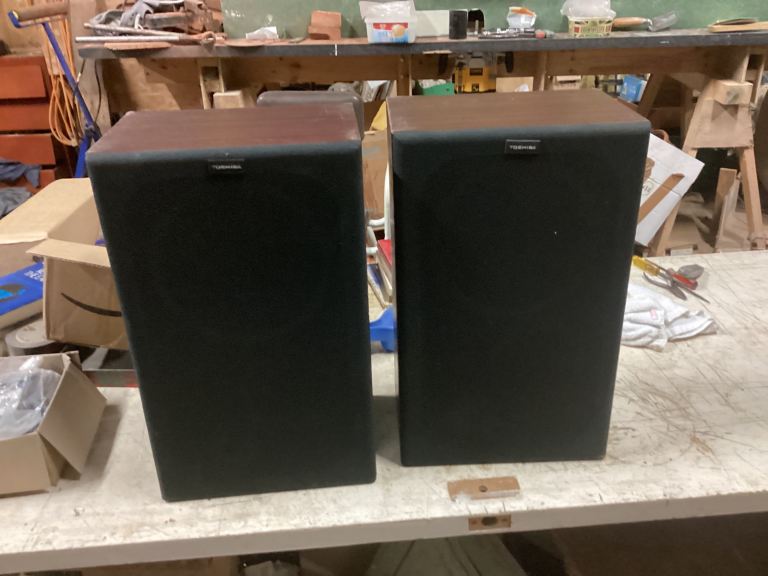 Pair ofToshiba Speakers