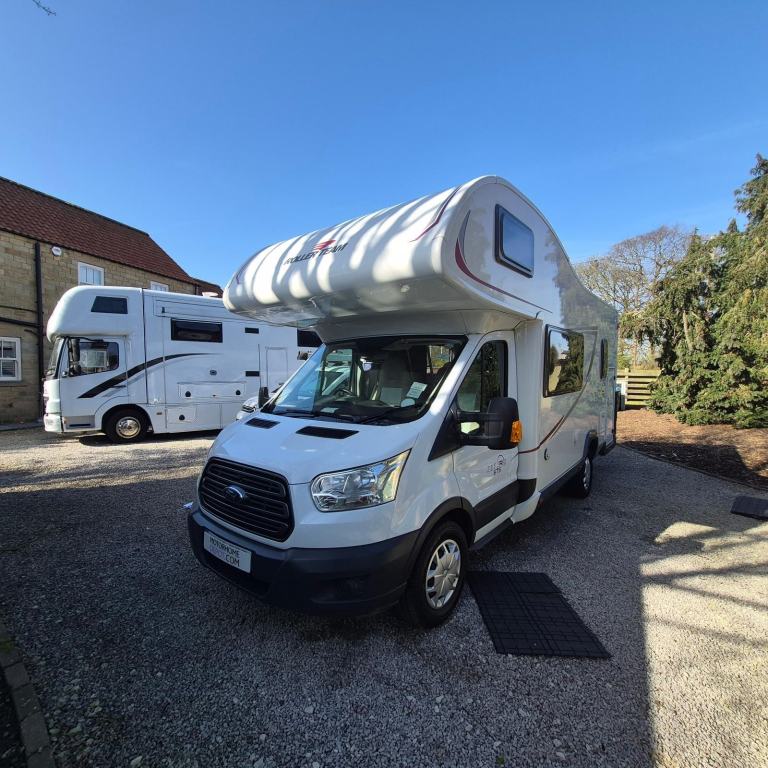 2016 Autoroller Zerfiro 675 rear bunk motorhome.