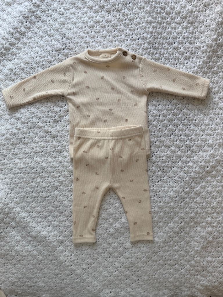 2-Piece Baby Baby Outfit – 1–2 Months (56 cm) – Brand New
