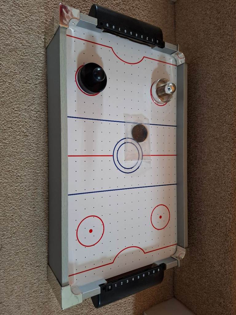 Table top air hockey