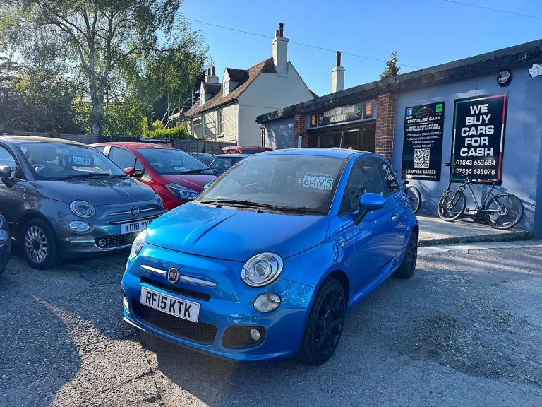2015 Fiat 500 0.9 TwinAir S 3dr Dualogic HATCHBACK Petrol Automatic