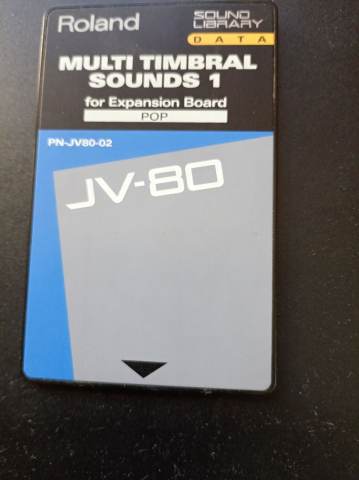 Roland Super JV 1080 plus JV-80 sound card, immaculate condition
