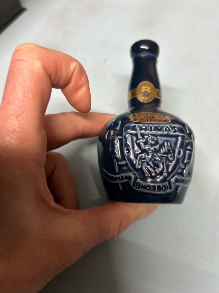 Vintage Royal Salute bottle