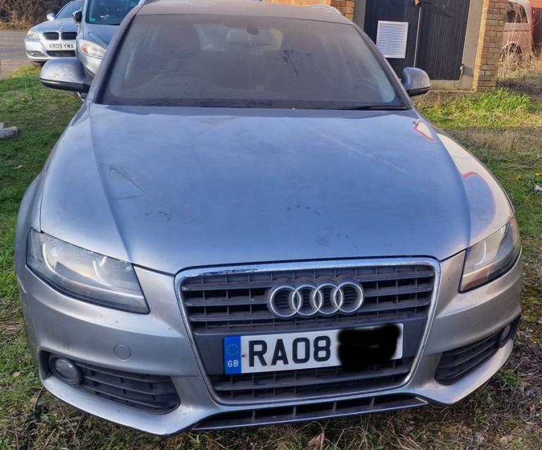 Audi A4 Bonnet Silver 2008