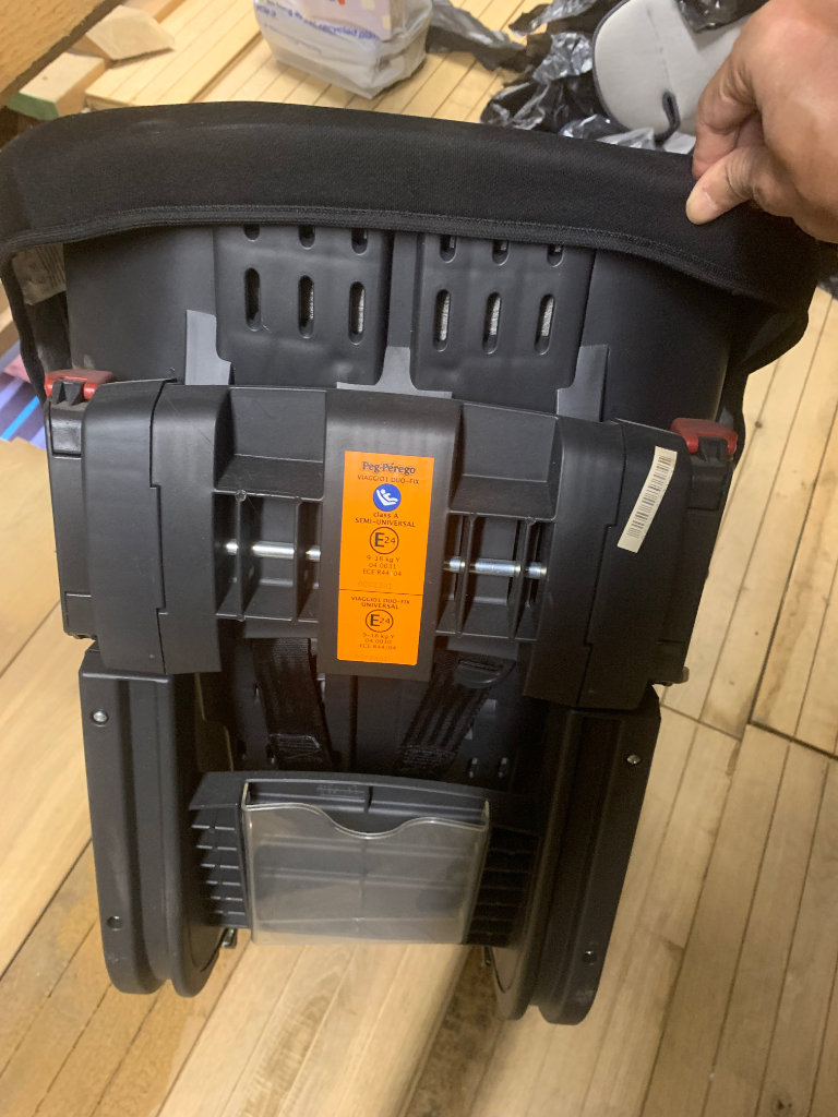 Vito Baby seat with isofix platform