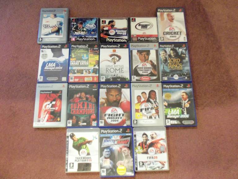 Play station games bundle