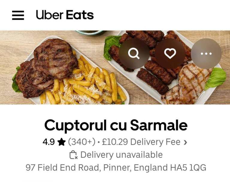 Profitable romanian takeaway and restaurant for sale 