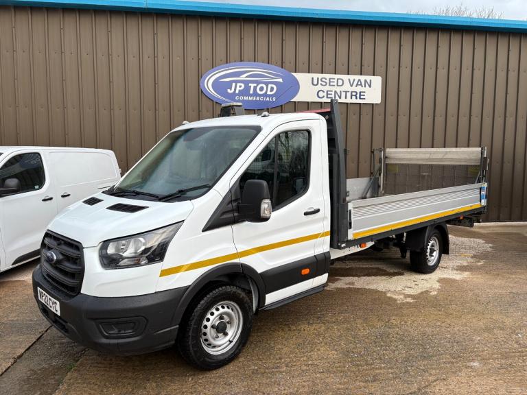 2022 Ford Transit 2.0 EcoBlue 130ps L4 Dropside With TailLift CHASSIS CAB Diesel Manual