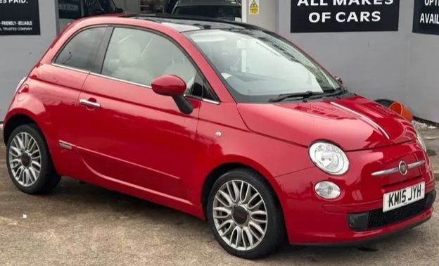 Fiat, 500, Hatchback, 2015, Semi-Auto, 875 (cc), 3 doors