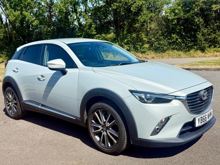 2016/66 MAZDA CX-3 1.5d SPORT 4X4 NAV AWD GREY 5DR DIESEL FSH EURO6 ULEZ CX3