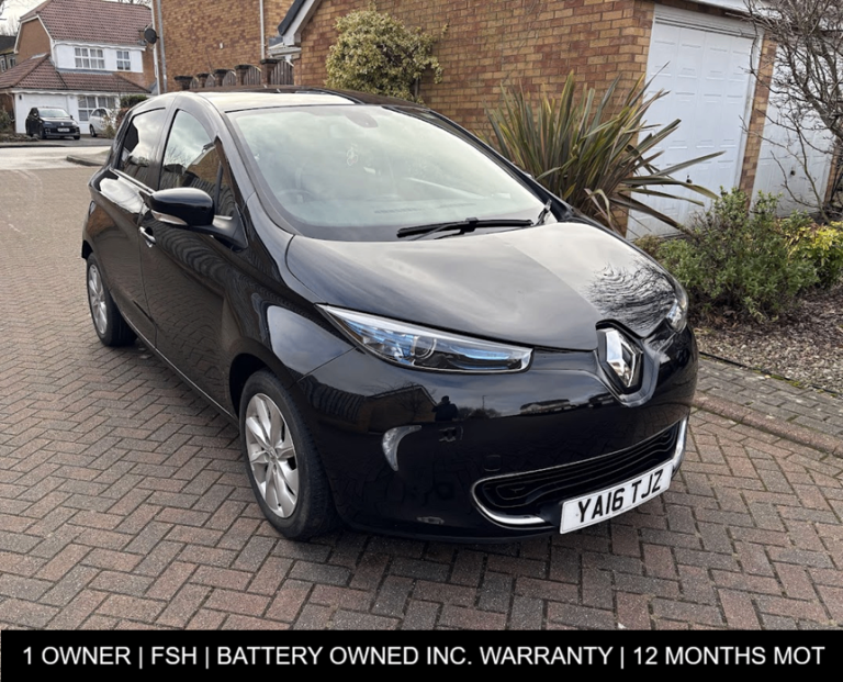 Renault ZOE 22kWh Dynamique Nav, 1 Owner, FSH, Battery Owned inc Warranty, 12m MOT