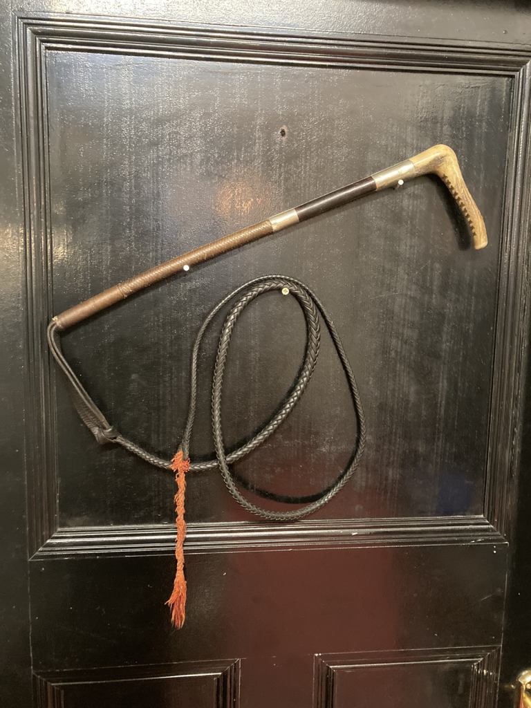 Selection Dress Stick Hunting Whips  Stag Antler & Silver Mount