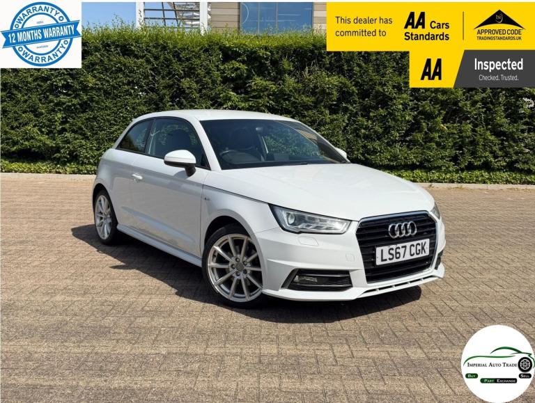 2017 Audi A1 1.4 TFSI S line Hatchback 3dr Petrol S Tronic Euro 6 (s/s) (125 ps)