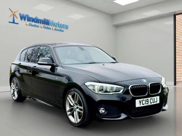 2019 BMW 1 Series 118d M Sport 5dr [Nav/Servotronic] Step Auto HATCHBACK DIESEL Automatic