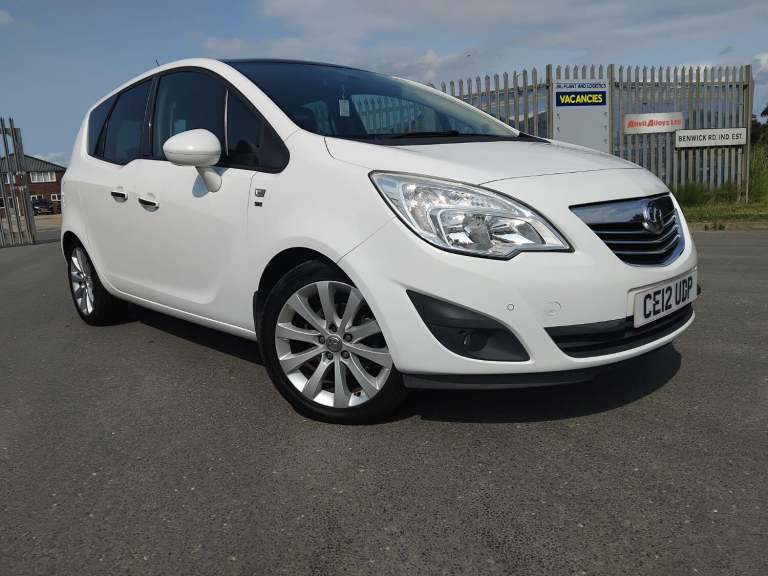 VAUXHALL MERIVA 1.4 T 16V SE White Manual Petrol 2012
